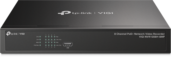 TP-Link VIGI 8 路 PoE+ 網路監控主機/監視器主機(NVR)