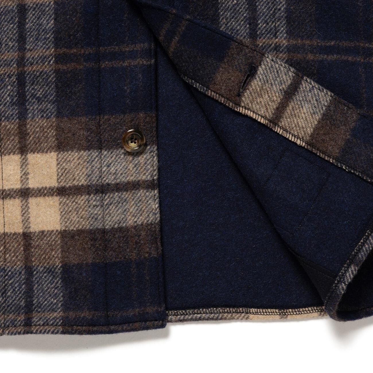 WTAPS 252WVDT-JKM05 WCPO / JACKET / WOPL. MELTON. TEXTI