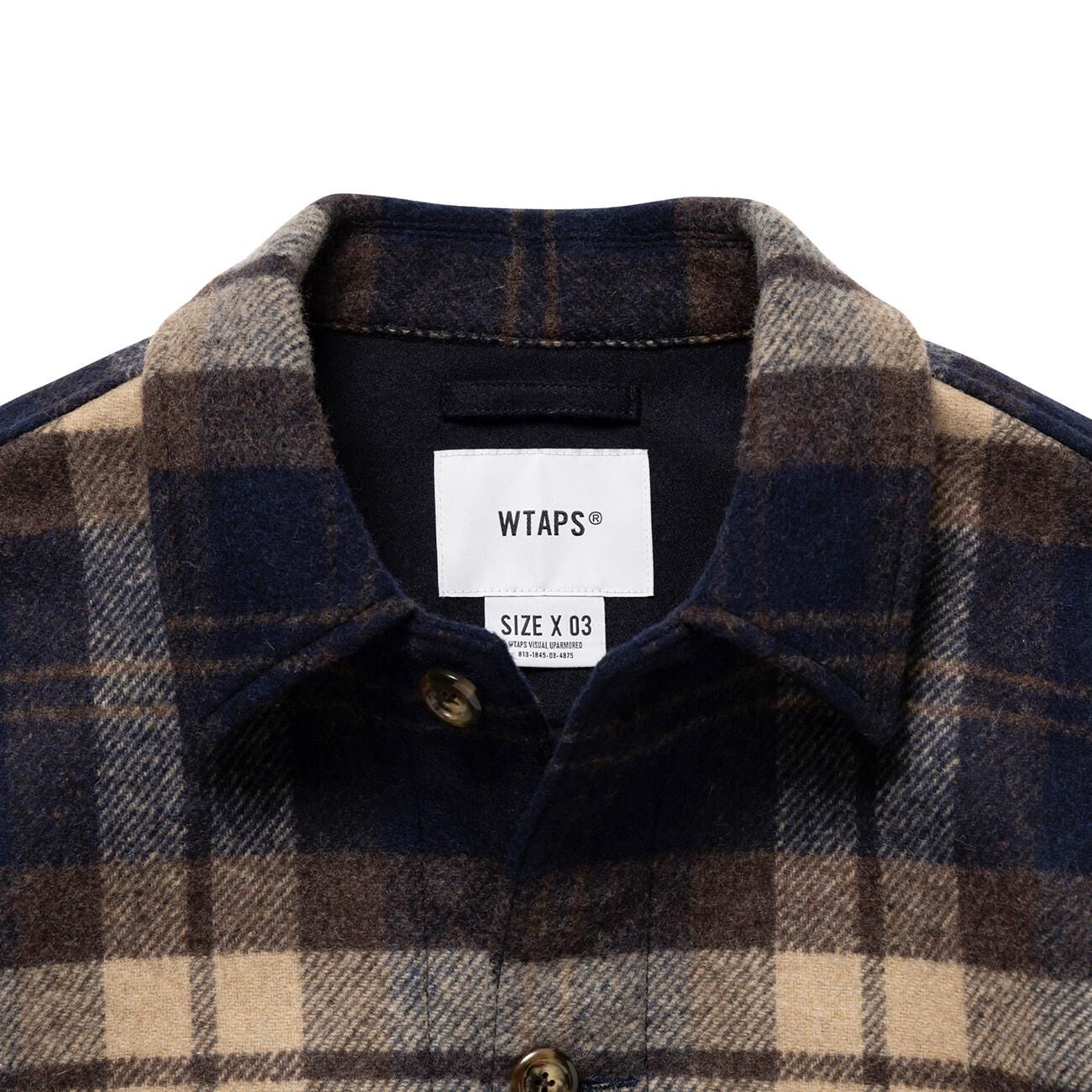 WTAPS 252WVDT-JKM05 WCPO / JACKET / WOPL. MELTON. TEXTI