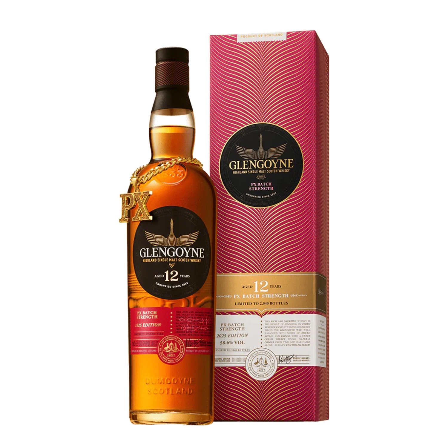 Glengoyne 12 Years PluX PX Cask 2025 Taiwan Exclusive H
