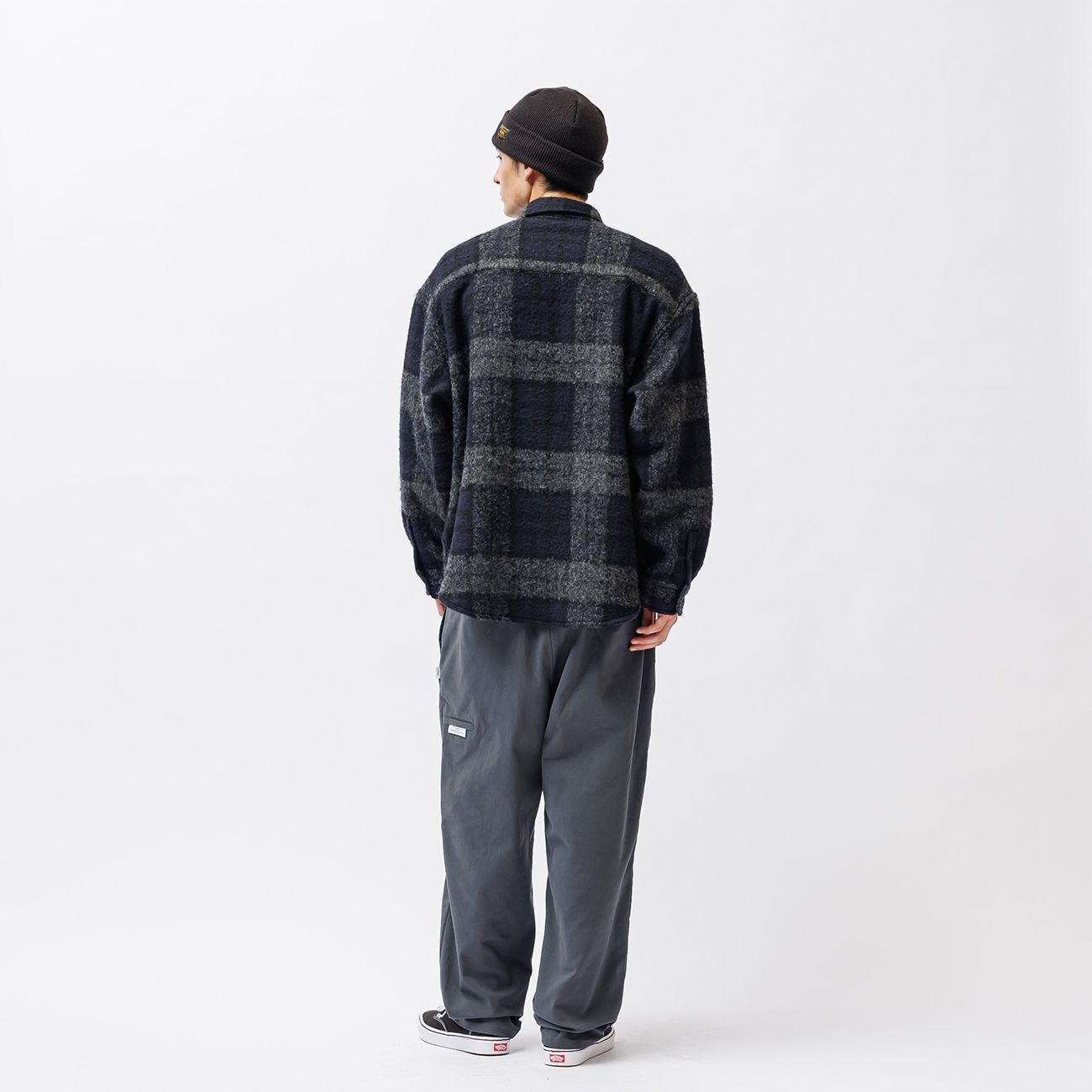 WTAPS 252TQDT-SHM04 TXT 02 / LS / WONY. TWEED. TEXTILE.