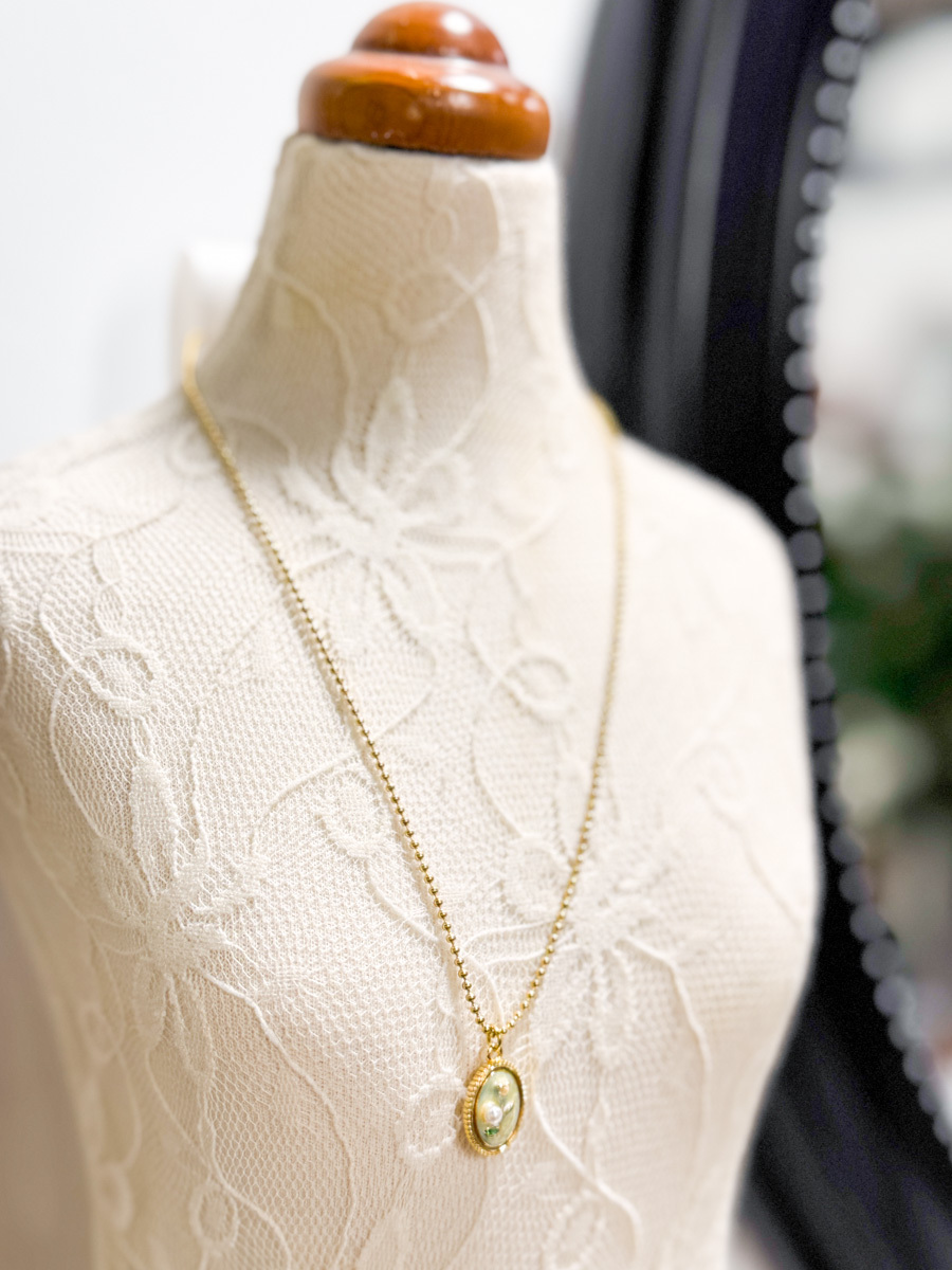 【SALE SALE SALE🔥】 韓國手工琺瑯彩小吊墜頸鏈【不設退換】