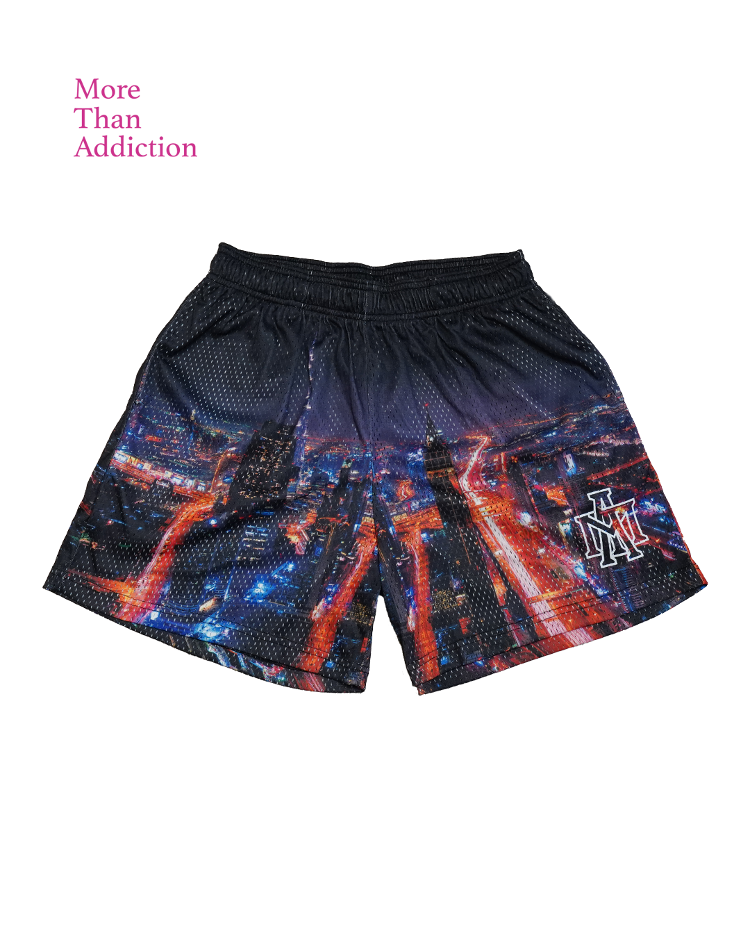 MTA｜New York Mesh Shorts (Black)