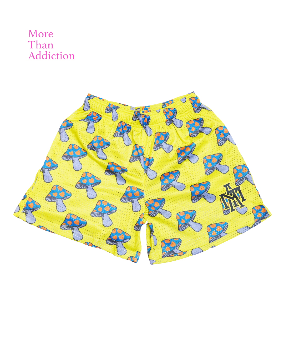 MTA｜Mushroom Mesh Shorts (Yellow)