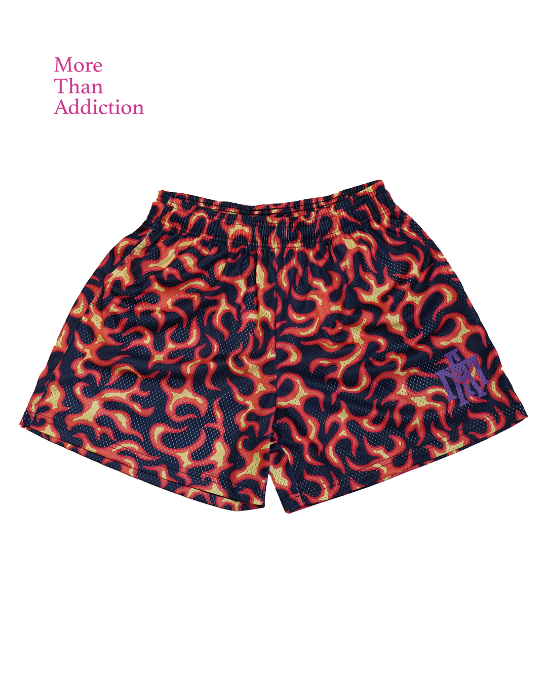 MTA｜Flame Shorts (Black)
