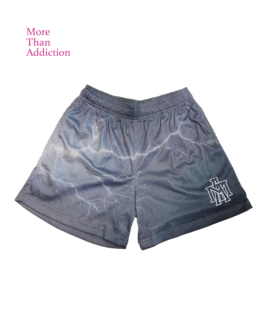 MTA｜Lightning Shorts (Gray White)