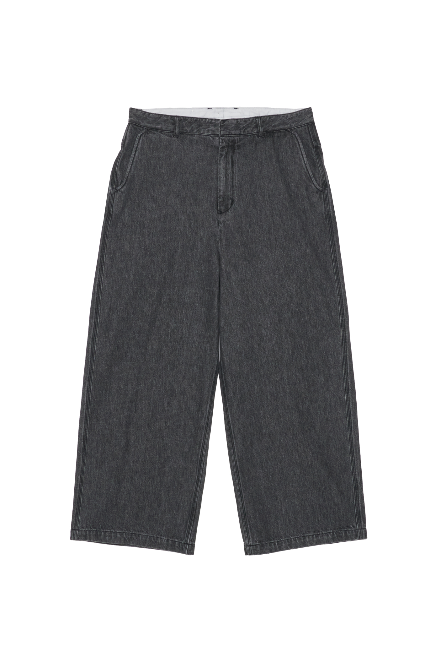 FARAH MAXIMUM WIDE STRAIGHT PANTS (2COL)