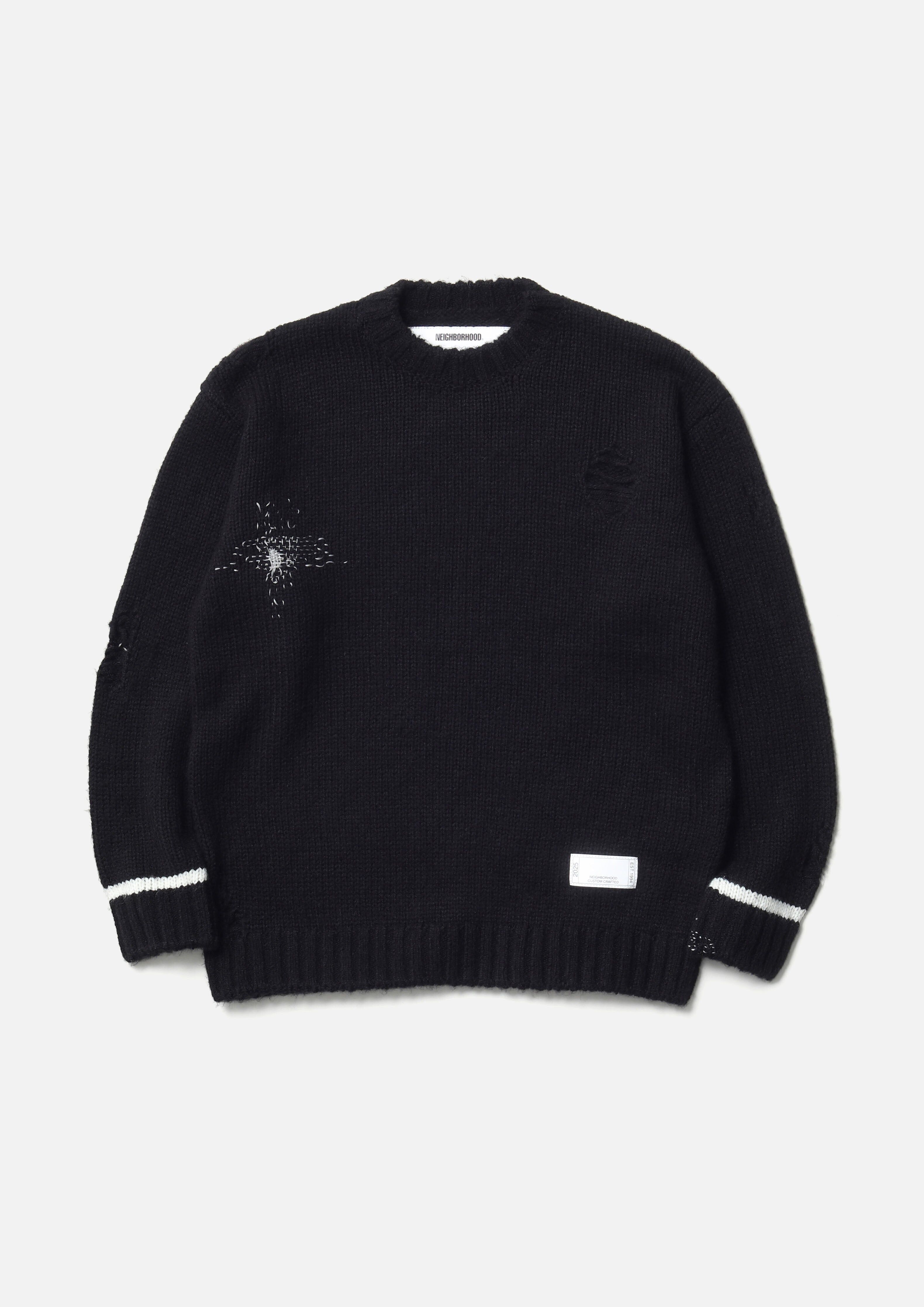 『代購商品』2025AW NEIGHBORHOOD NBHD SAVAGE CREWNECK SWEATER 針織衫 252FUNH-KNM02