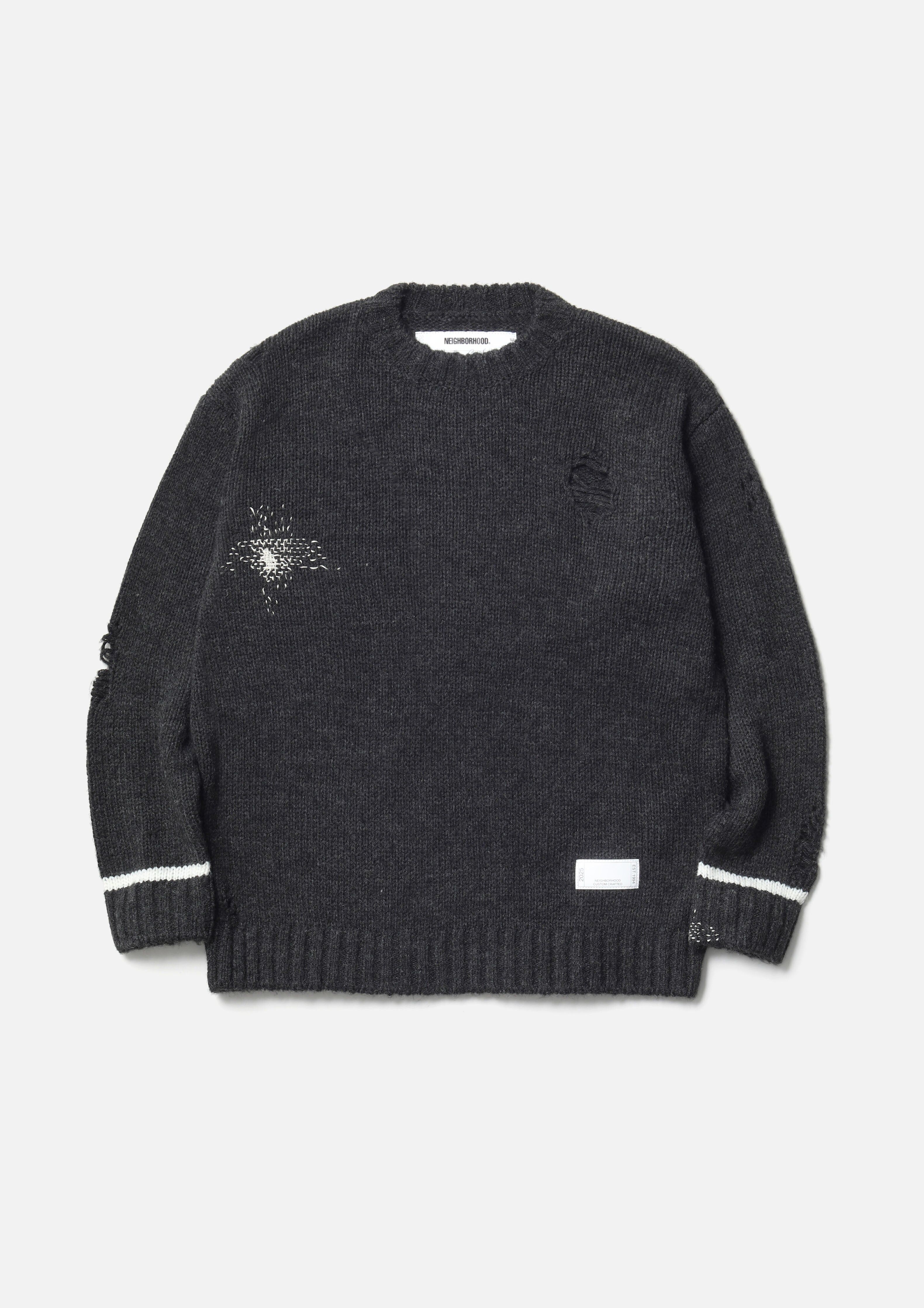 『代購商品』2025AW NEIGHBORHOOD NBHD SAVAGE CREWNECK SWEATER 針織衫 252FUNH-KNM02