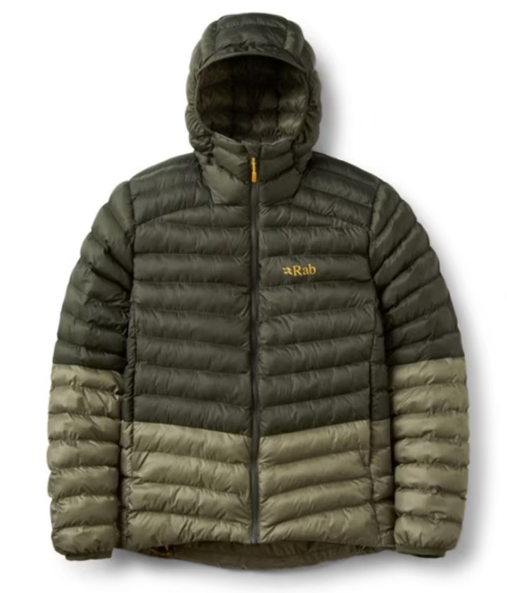 Rab Men's Cirrus Alpine Insulated Jacket #QIP-25 ( Army/Light Khaki •  ALK )