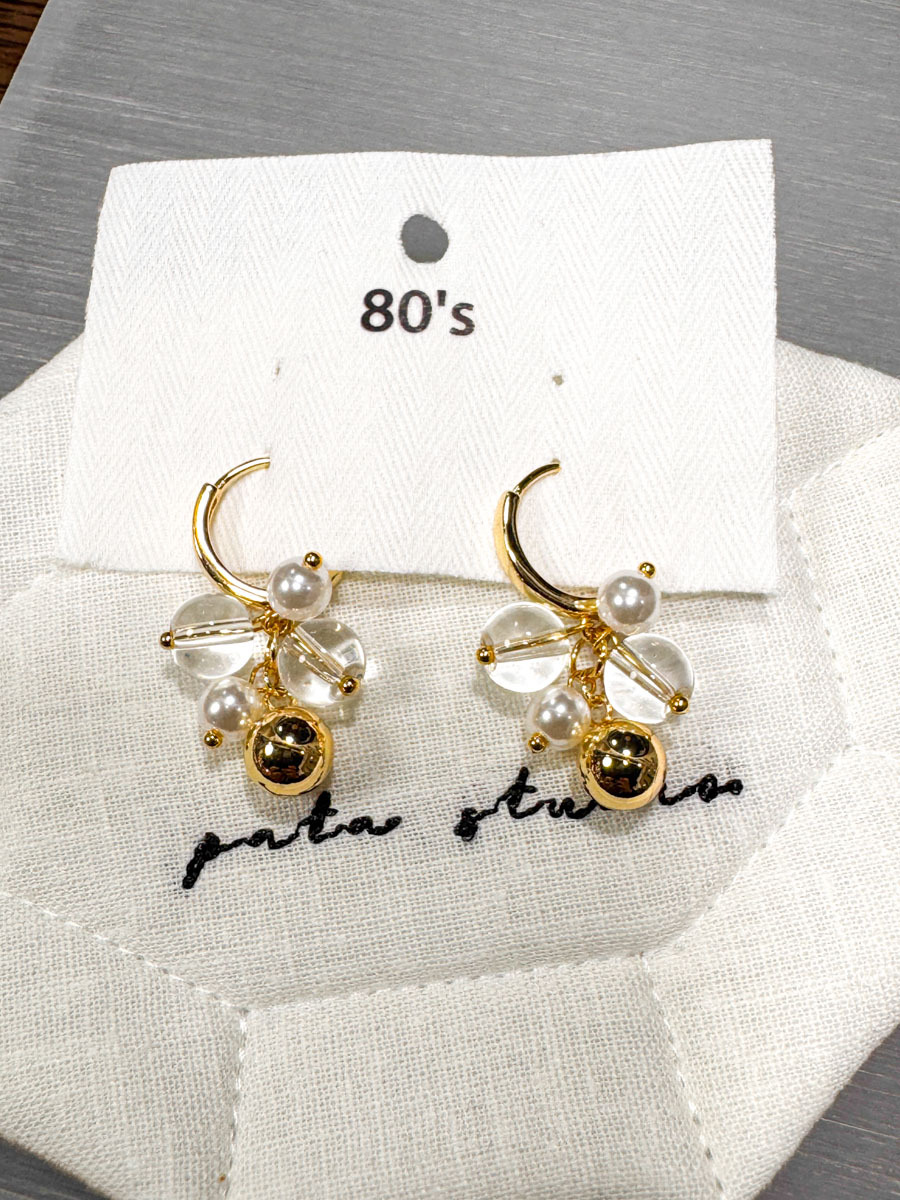 【SALE SALE SALE🔥】 透明波波 耳圈 耳環"防敏感"【不設退換】