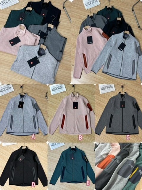 Arc*tery 始祖鳥刺繡Logo抓絨外套- 2502413