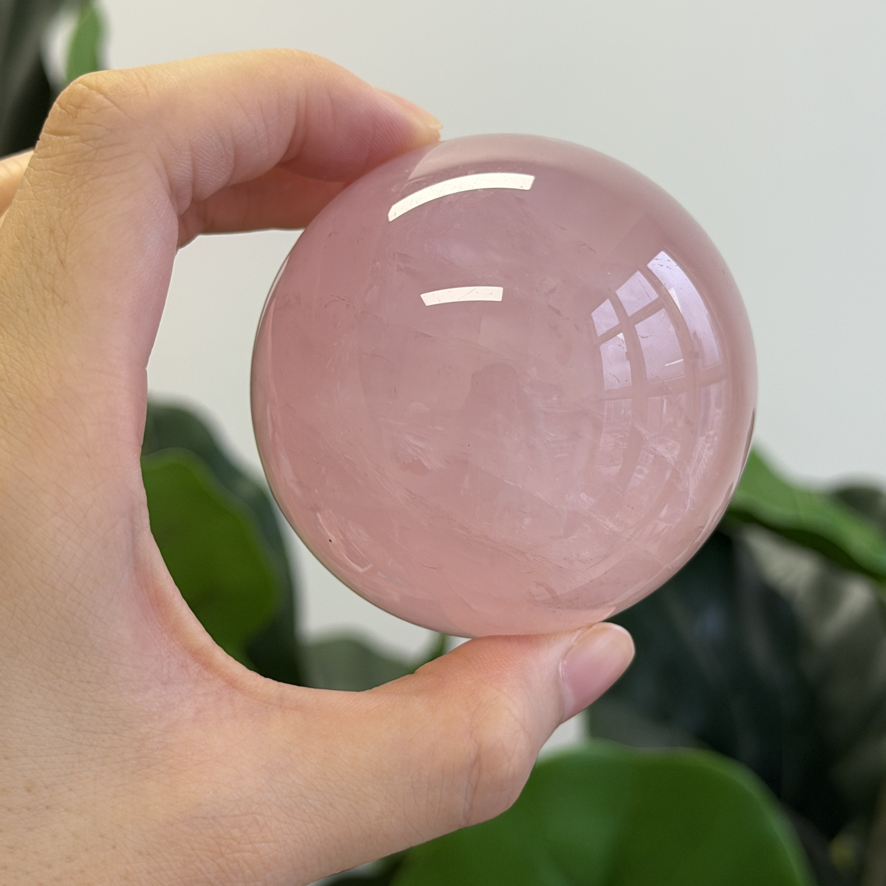 高級數粉晶球 6.4cm MP1700