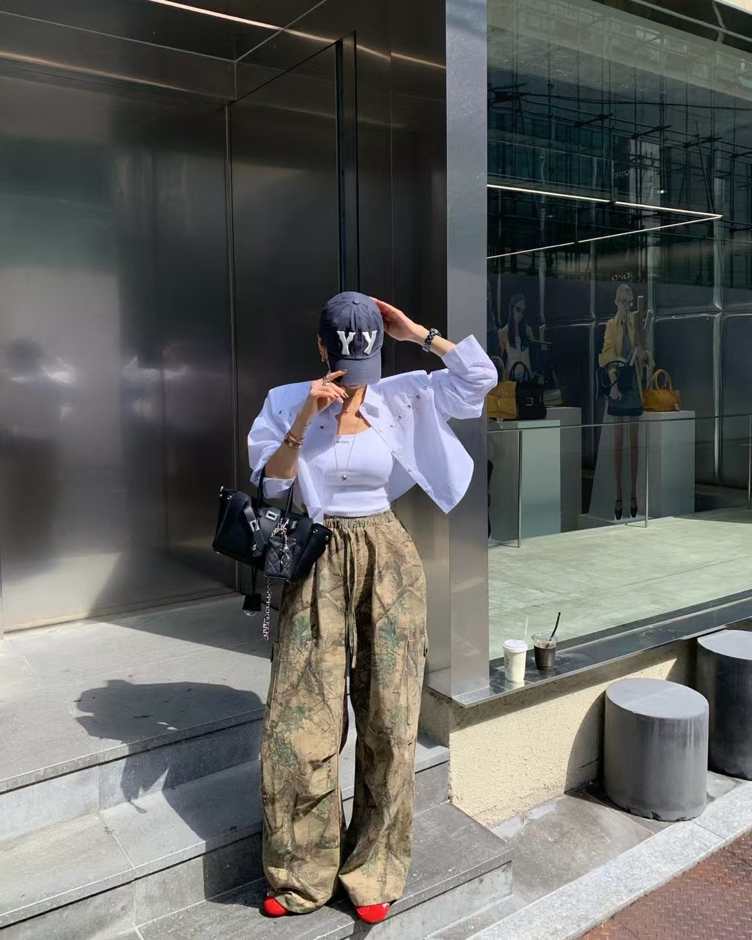 樹林綁帶工作褲