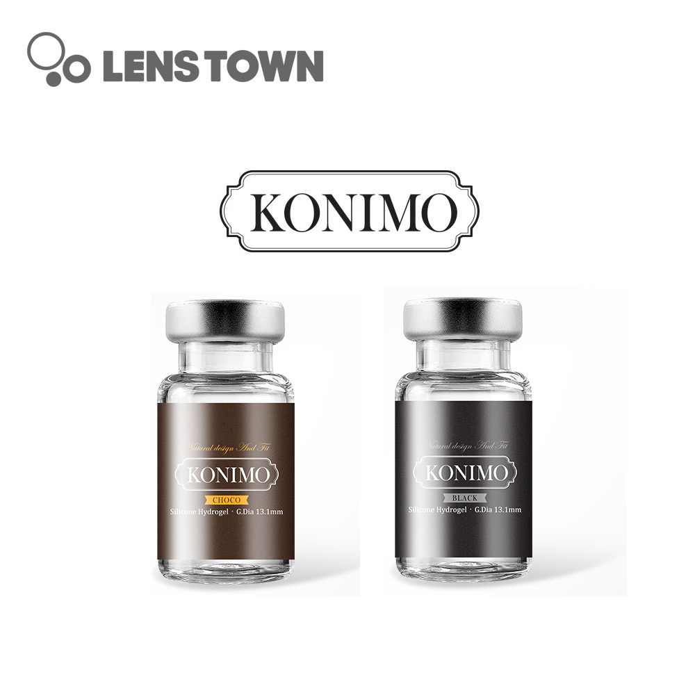 Lenstown Konimo 3 Months 美瞳 彩色 季拋 隱形眼鏡 1片
