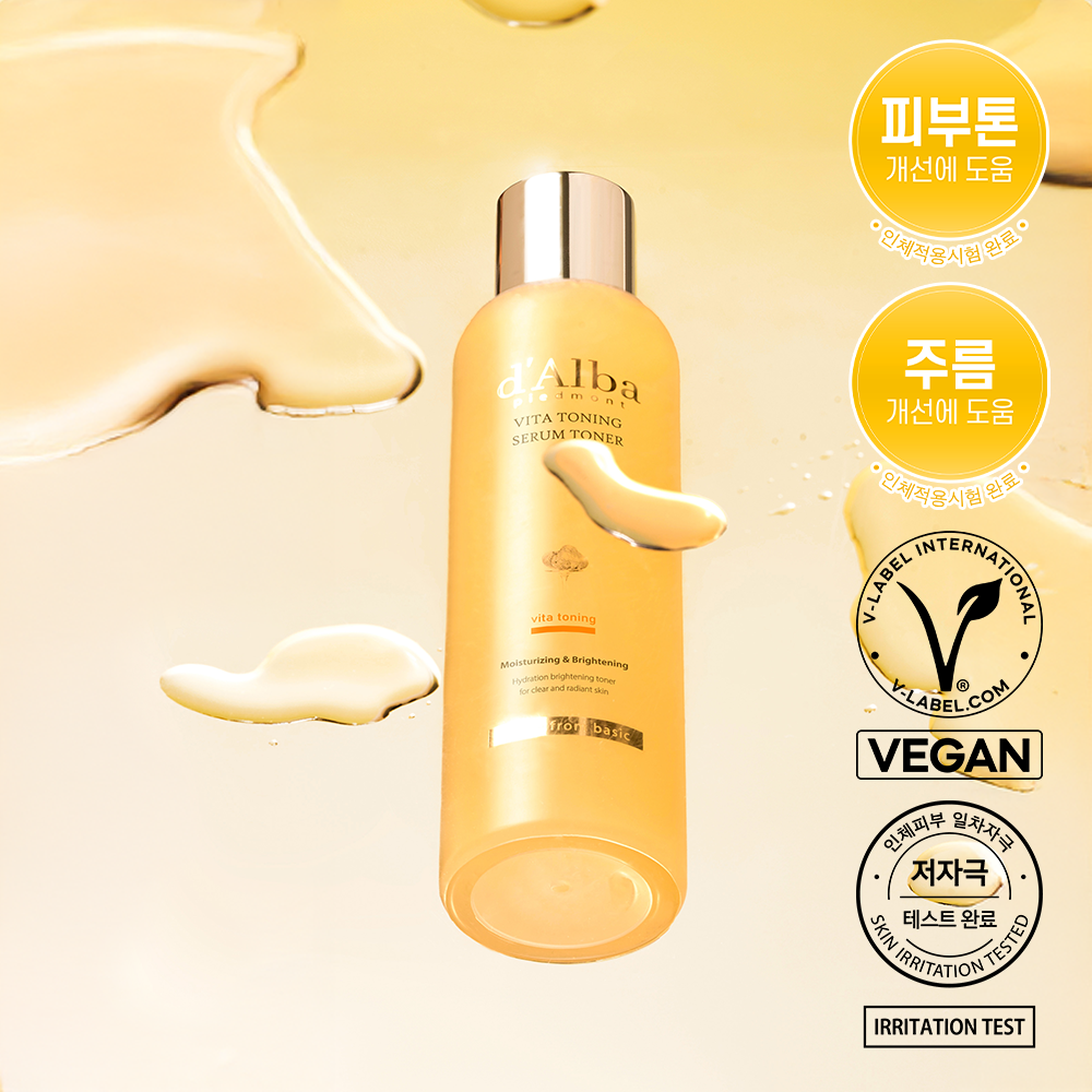 [ dAlba ] Vita Toning Serum Toner 180ml
