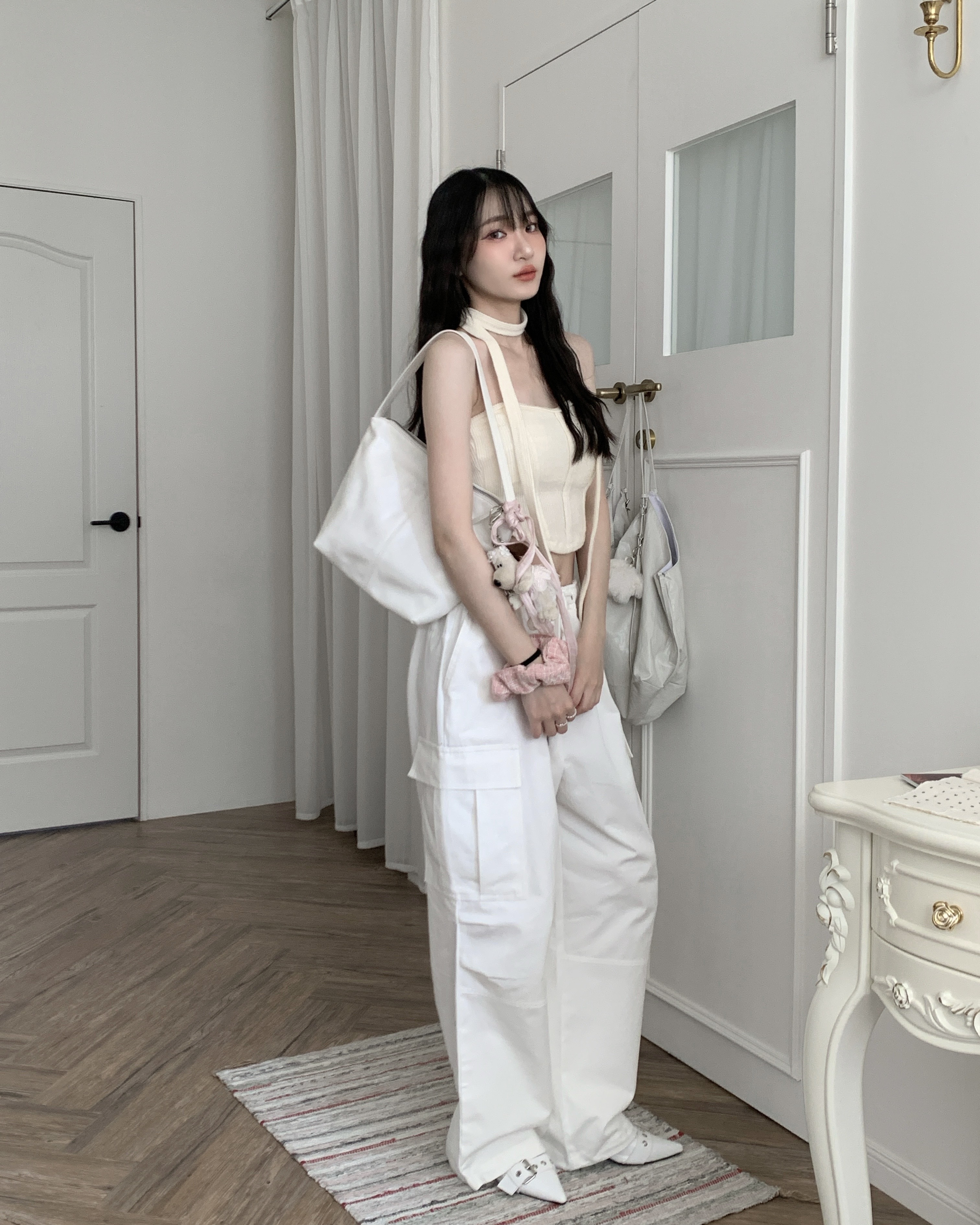 T01 "現貨"威斯敏斯現貨宮毛呢繞脖背心