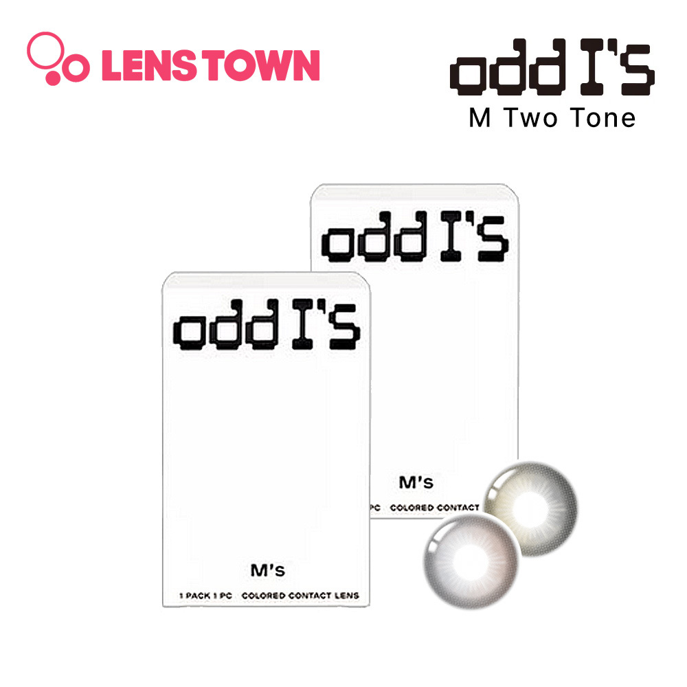 Lenstown Odd I's M Two Tone 1 Month 美瞳 彩色 月拋 隱形眼鏡 1片