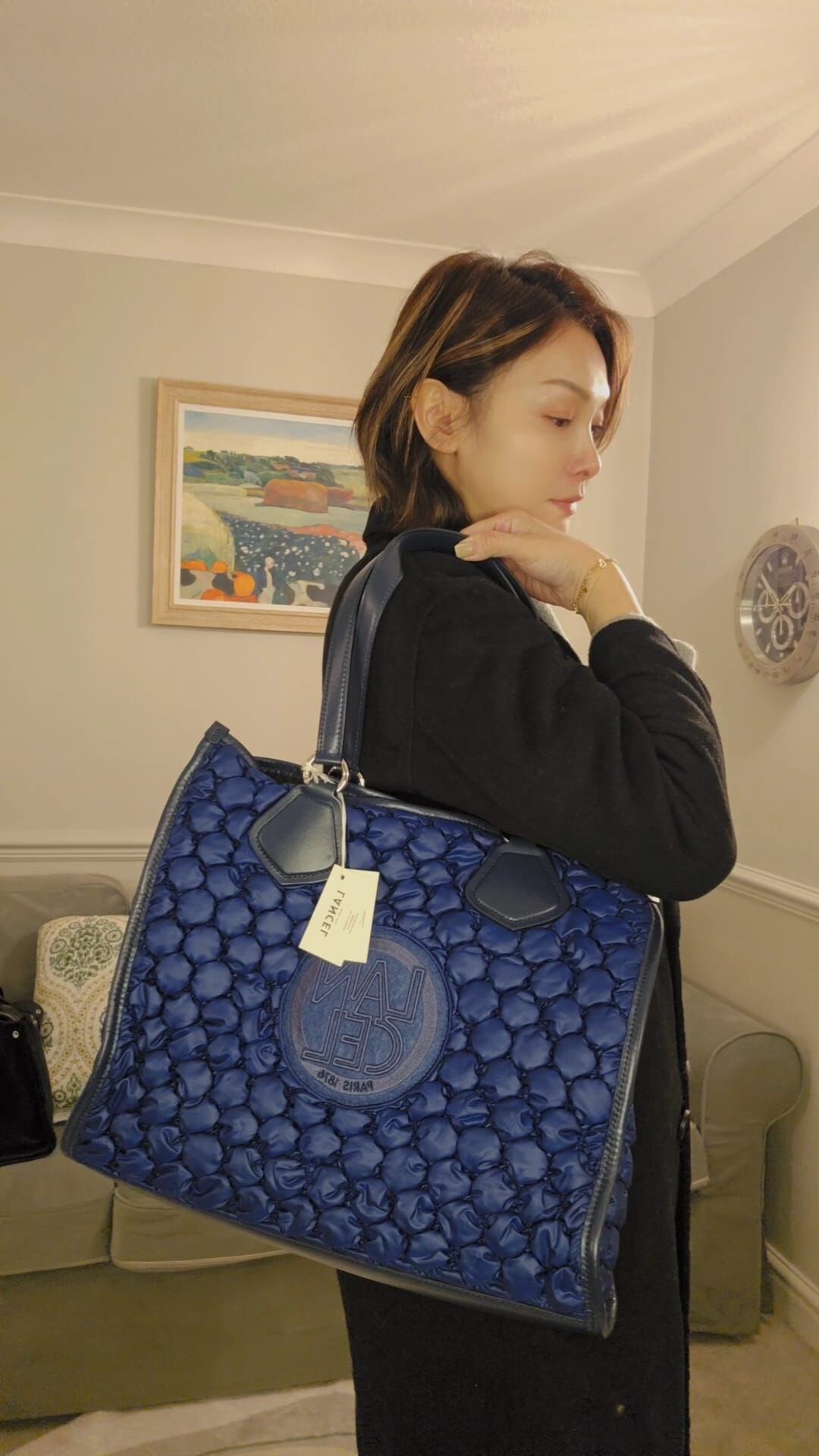 英國代購 (獨立訂單)-LANCEL Patterned Tote&nbsp;Bag