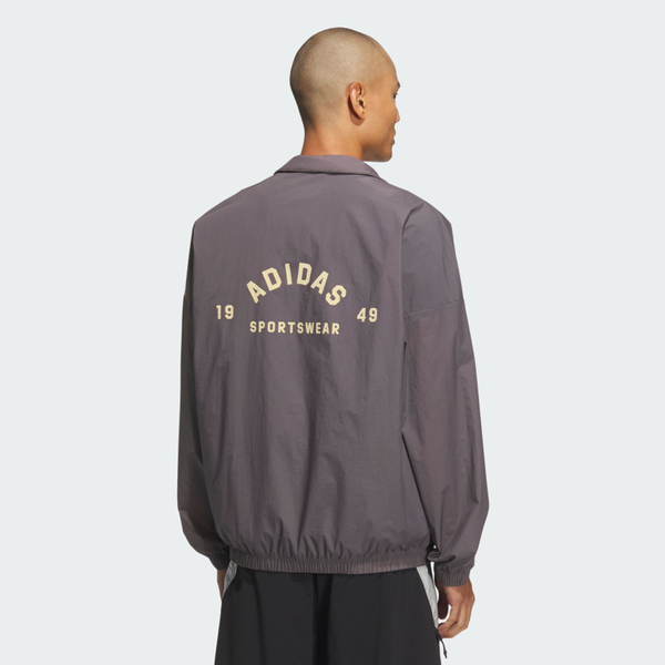 Adidas 愛迪達 St Fl Mh Wv Jkt JZ8409 男 立領外套 運動外套 休閒穿搭 灰 米 亞版