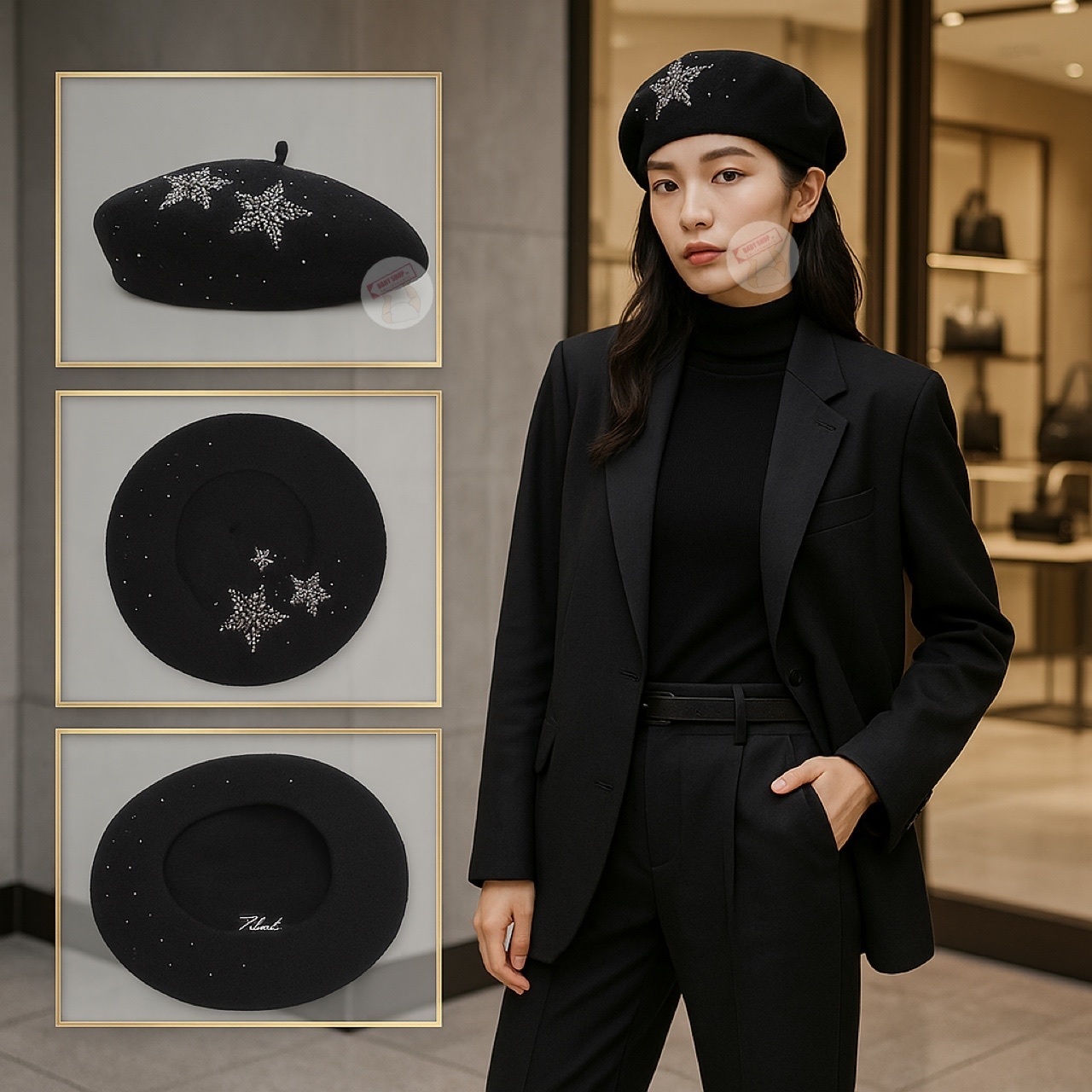 【預購】 K01009888 Karl Lagerfeld 羊毛帽