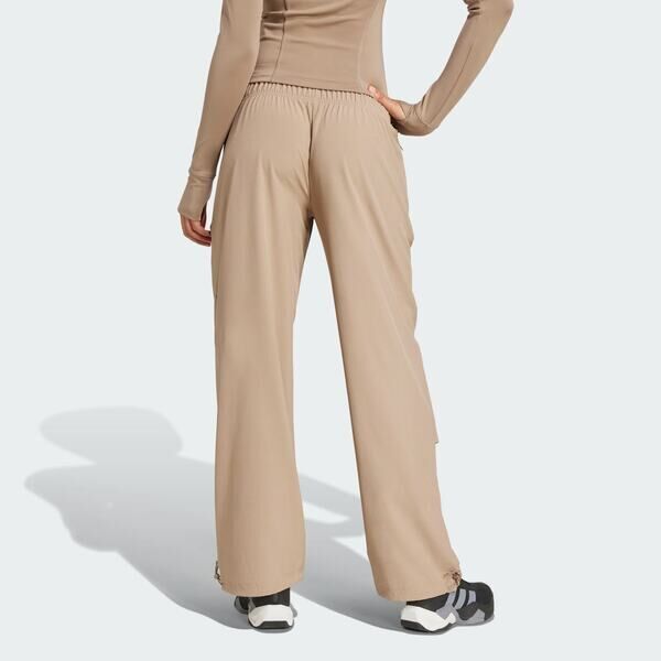 Adidas 愛迪達 We Woven Pan JW5277 女 長褲 運動長褲 休閒長褲 卡其 亞版