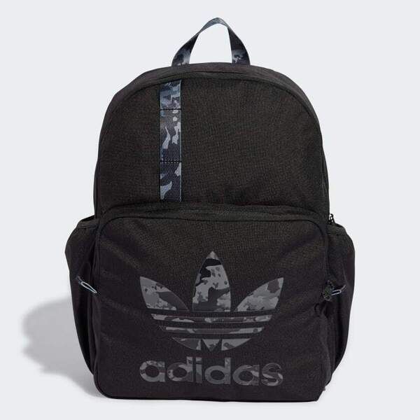 Adidas 愛迪達 Camo Backpack IX6824 後背包 迷彩 戶外 運動 休閒 黑