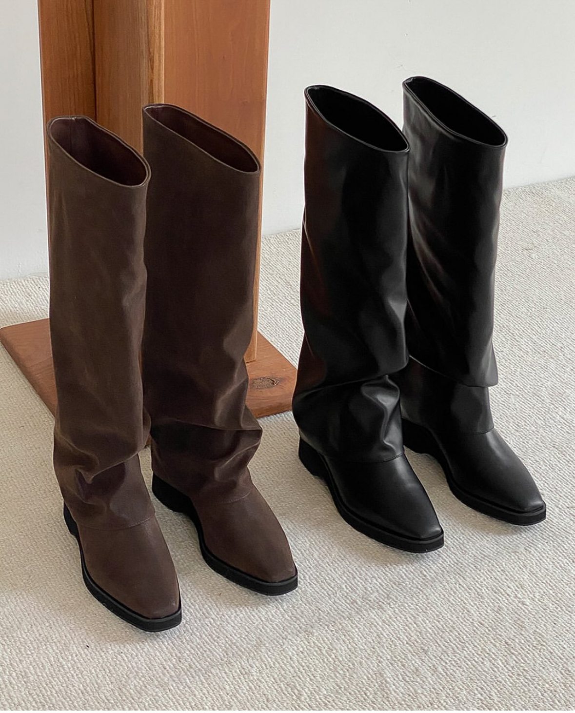 韓國大熱//堆堆麂皮BOOT