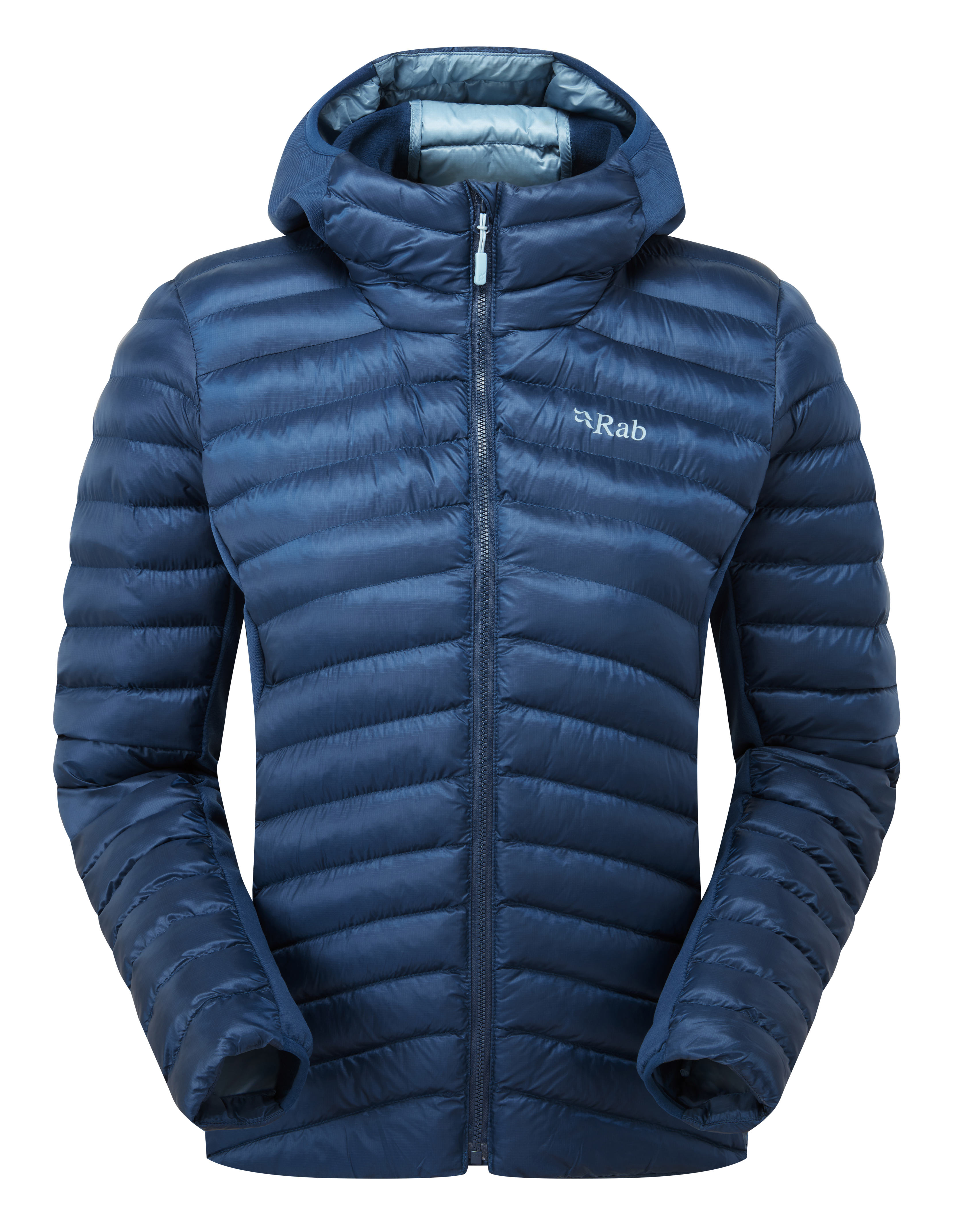 Rab Women's Cirrus Flex Insulated Hooded Jacket #QIP-32 ( Tempest Blue •  TMB )