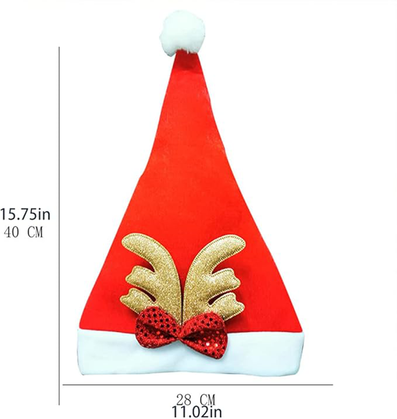 現貨區 聖誕節高級密絲絨鹿角聖誕帽 MY2511