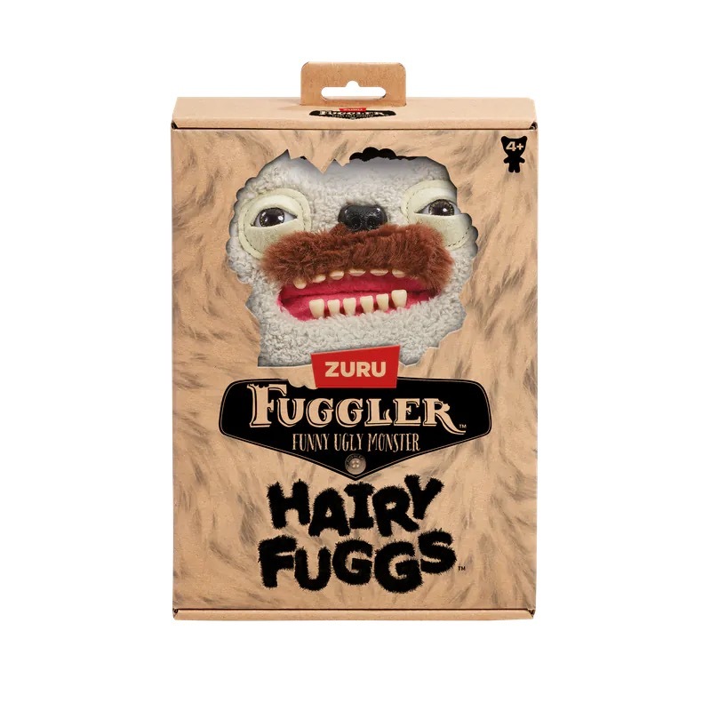 Fuggler 毛毛系列- 老牙怪(灰色)  22cm