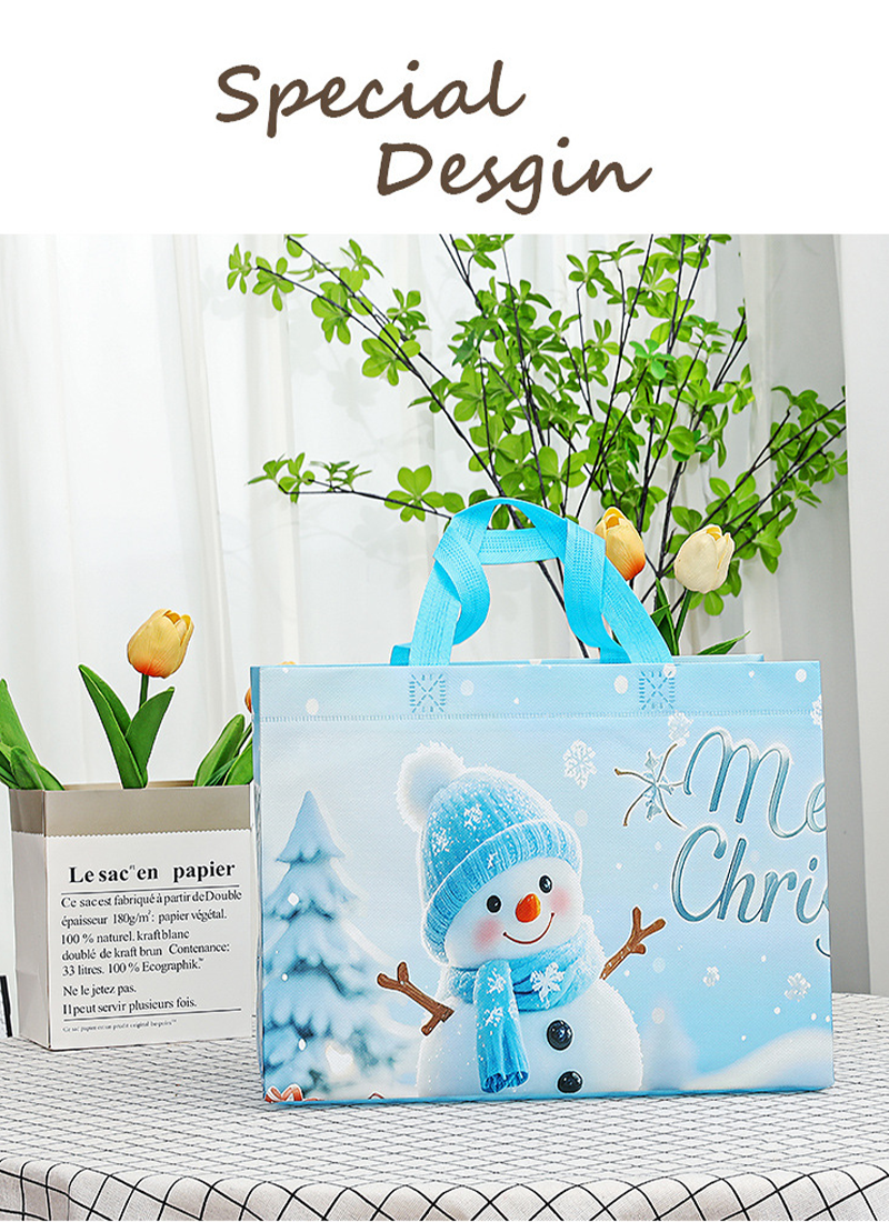 現貨區 聖誕熱壓立體禮物袋 MY2503