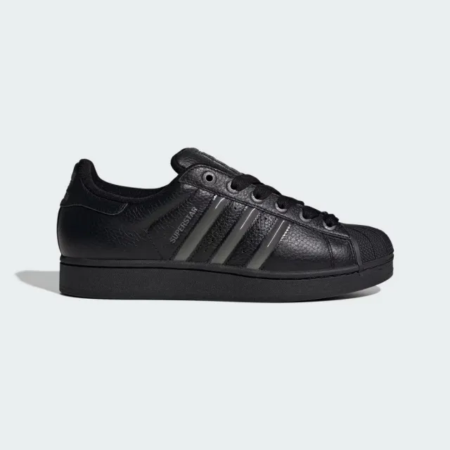 Adidas Superstar II 曜石黑 貝殼頭 運動休閒鞋 JQ3914