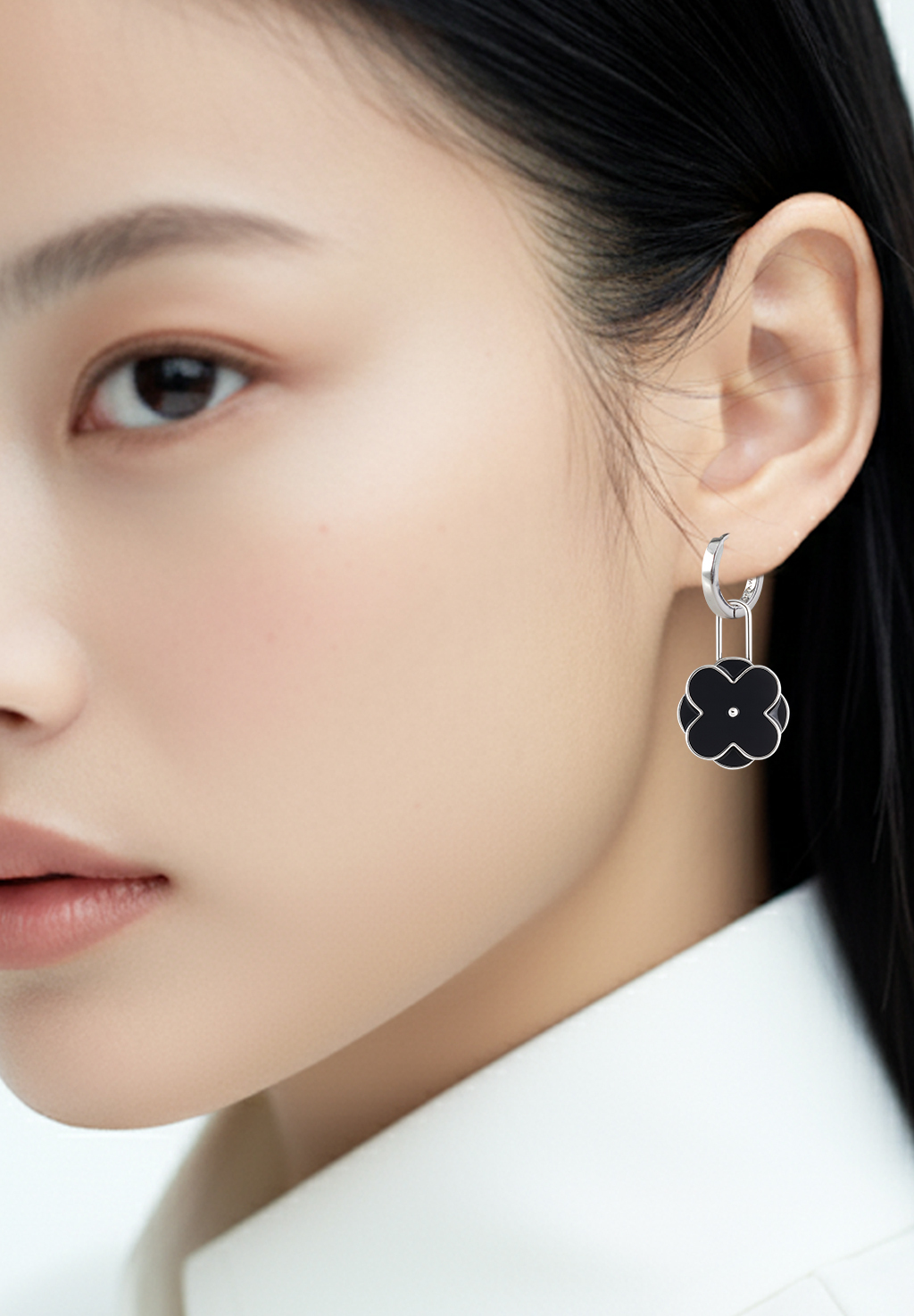 A1 耳環純銀材質(手機)