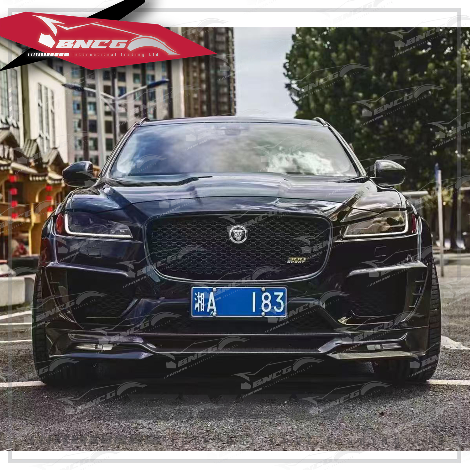 捷豹 Jaguar F-Pace 改裝 卡夢 碳纖維 外觀件 空力套件 HAMANN款 前下巴 側裙 後下巴 輪弧 頂翼