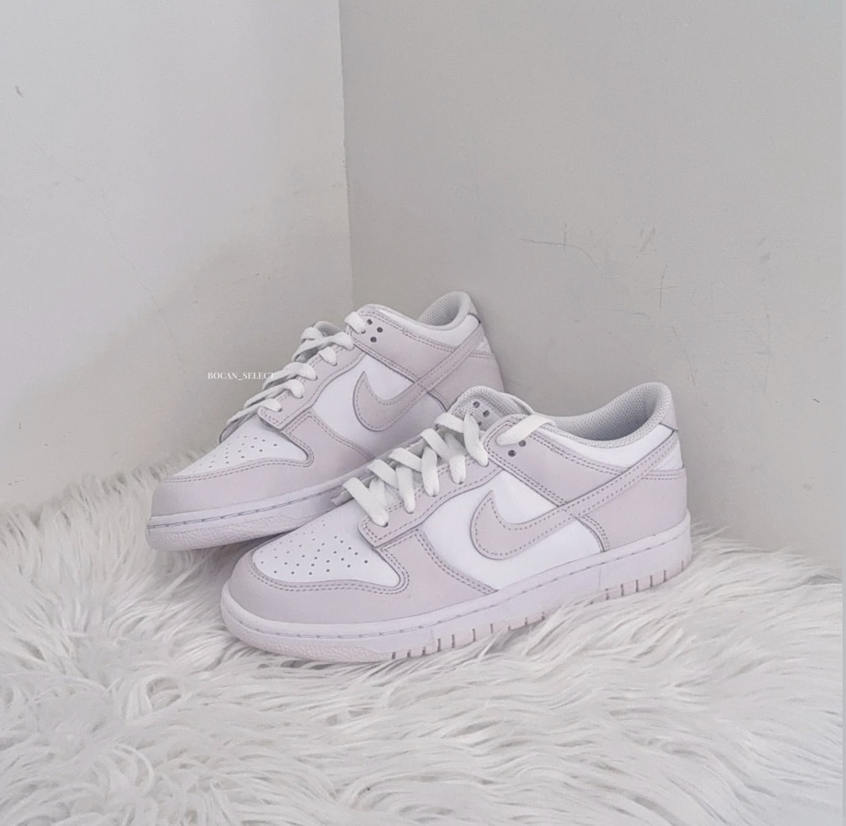NIKE DUNK GS 淺紫 白粉