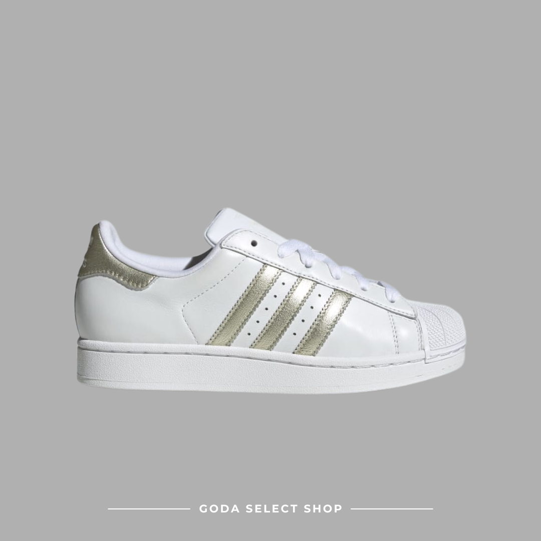 Adidas Superstar II 白金色 貝殼頭 女款 復古休閒鞋 JQ6457