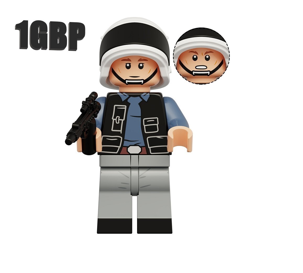 1GBP Special Offer:  Star Wars Rebel Alliance Custom Minifigures Minifigs Fit Lego KDL843 K2286