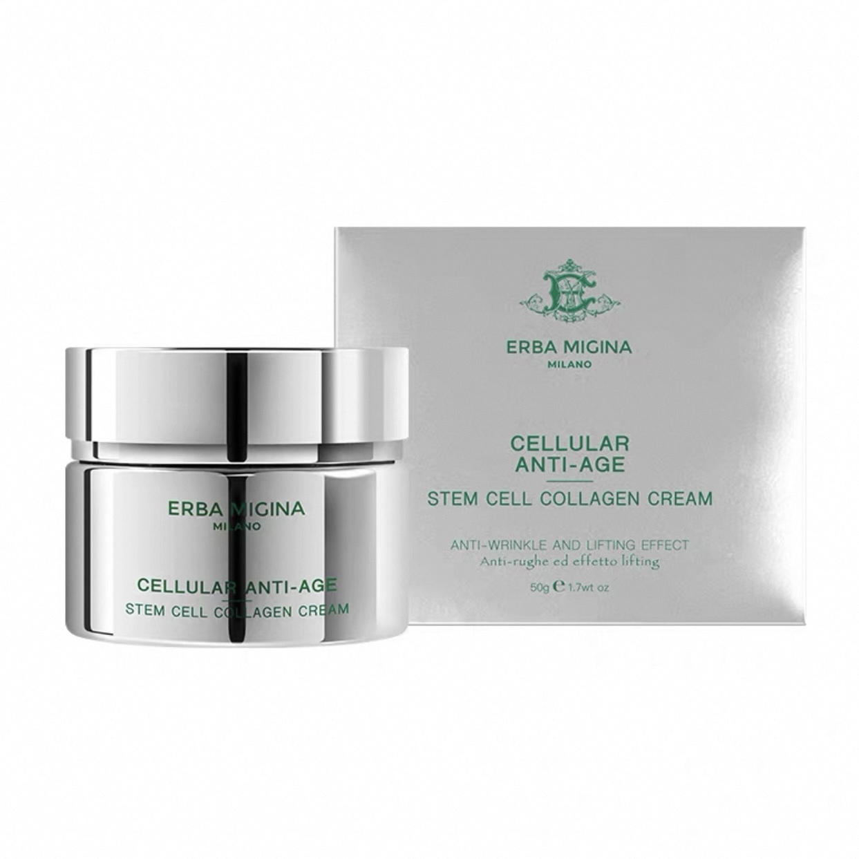 ERBA MIGINA 幹細胞骨膠原面霜 50g (意大利專櫃產品  3年有效期)