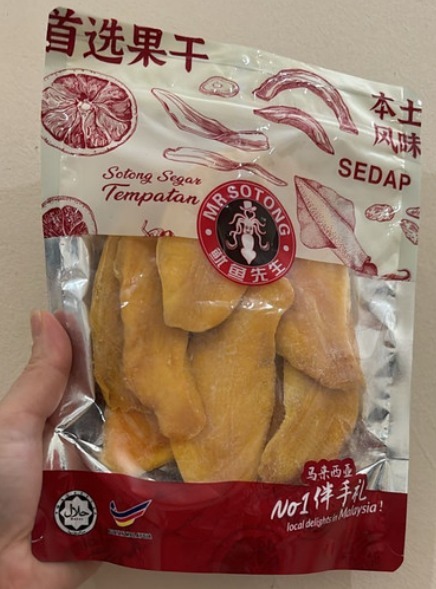 (4722)【多件優惠】魷魚先生芒果乾 250g