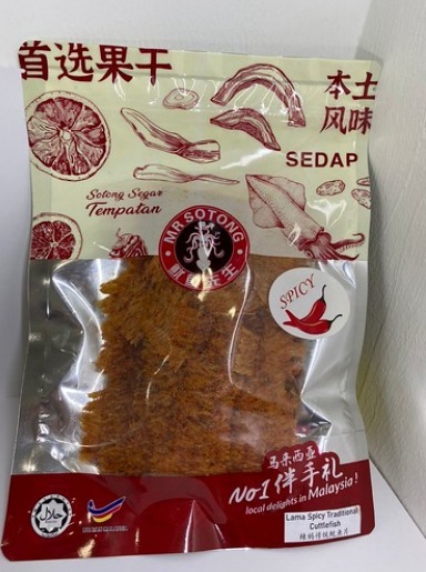 (4726)【多件優惠】魷魚先生辣媽超辣魷魚片 150g