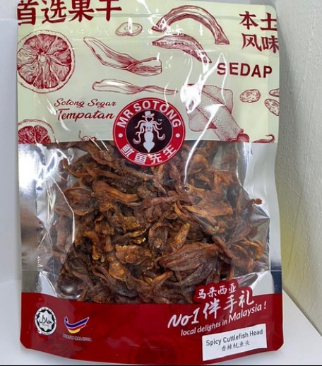 (4730)【多件優惠】魷魚先生香辣魷魚頭 100g