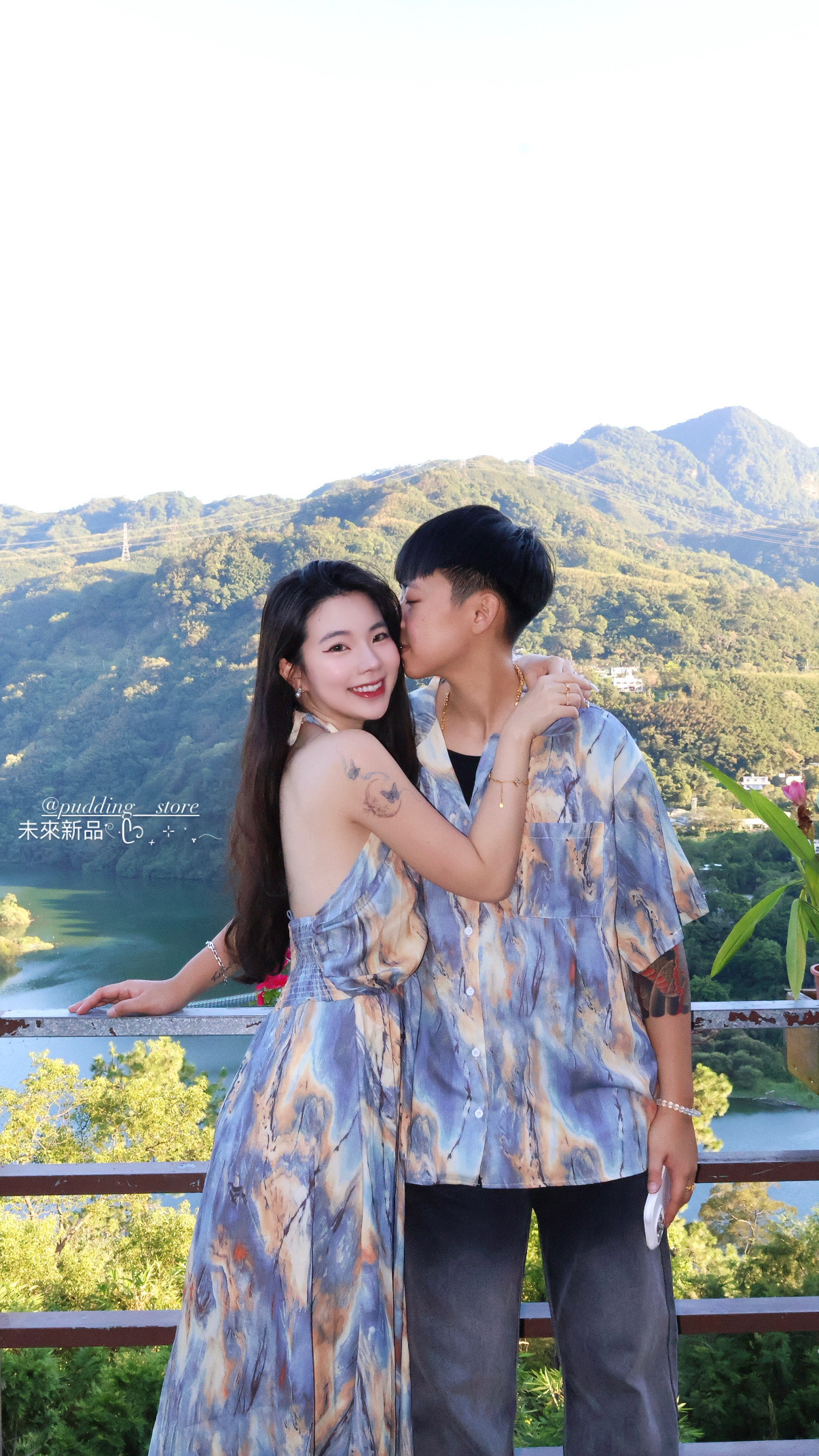 絕美✨渲染度假情侶裝