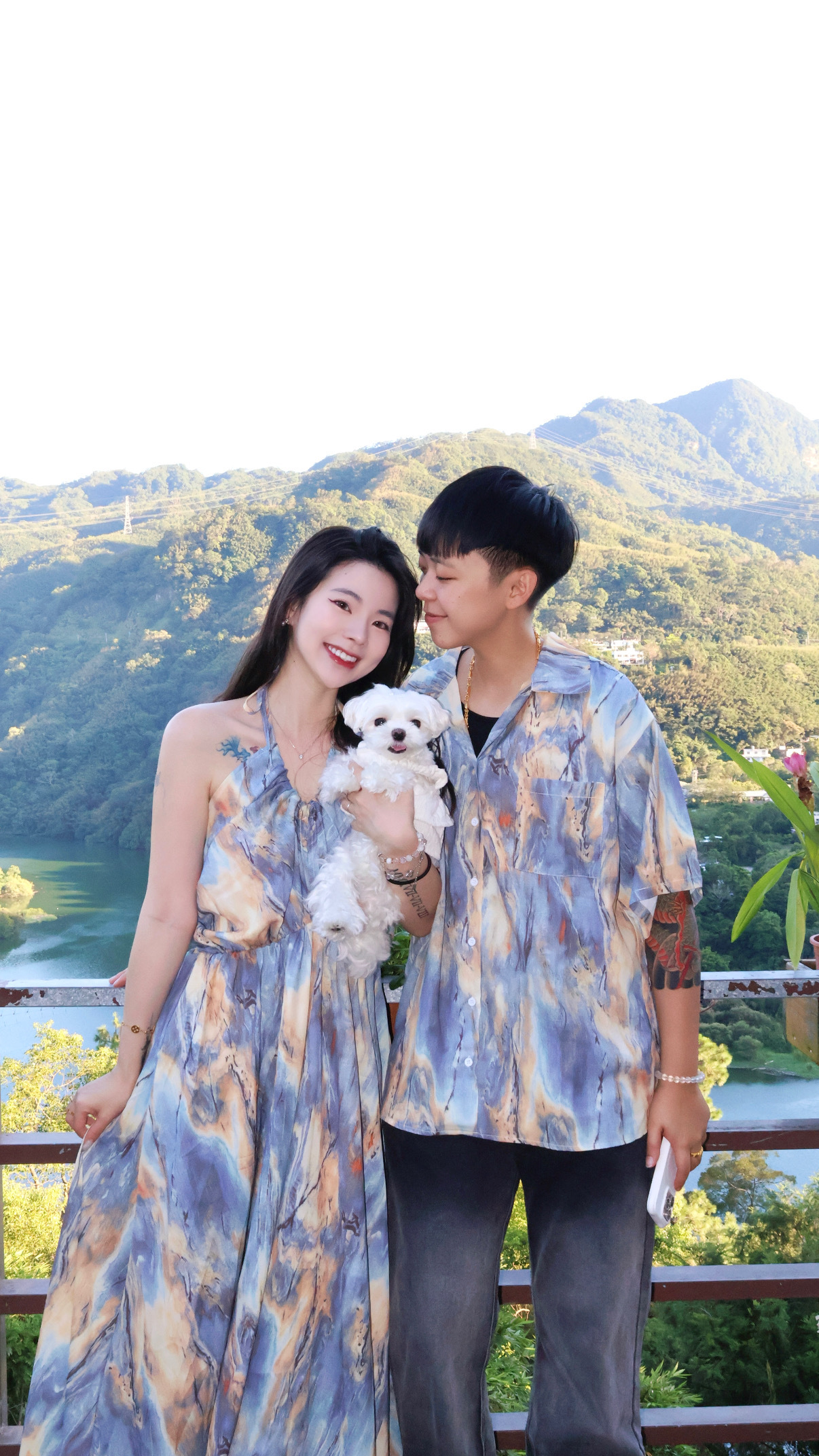 絕美✨渲染度假情侶裝