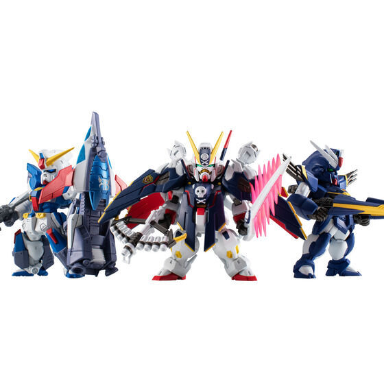 [魂SHOP限定] FW CONVERGE 機動戰士海盜高達 鋼鐵之七人 B Team套裝 FW GUNDAM CONVERGE MOBILE SUIT CROSSBONE GUNDAM STEEL SEVEN B TEAM SET W/O GUM
