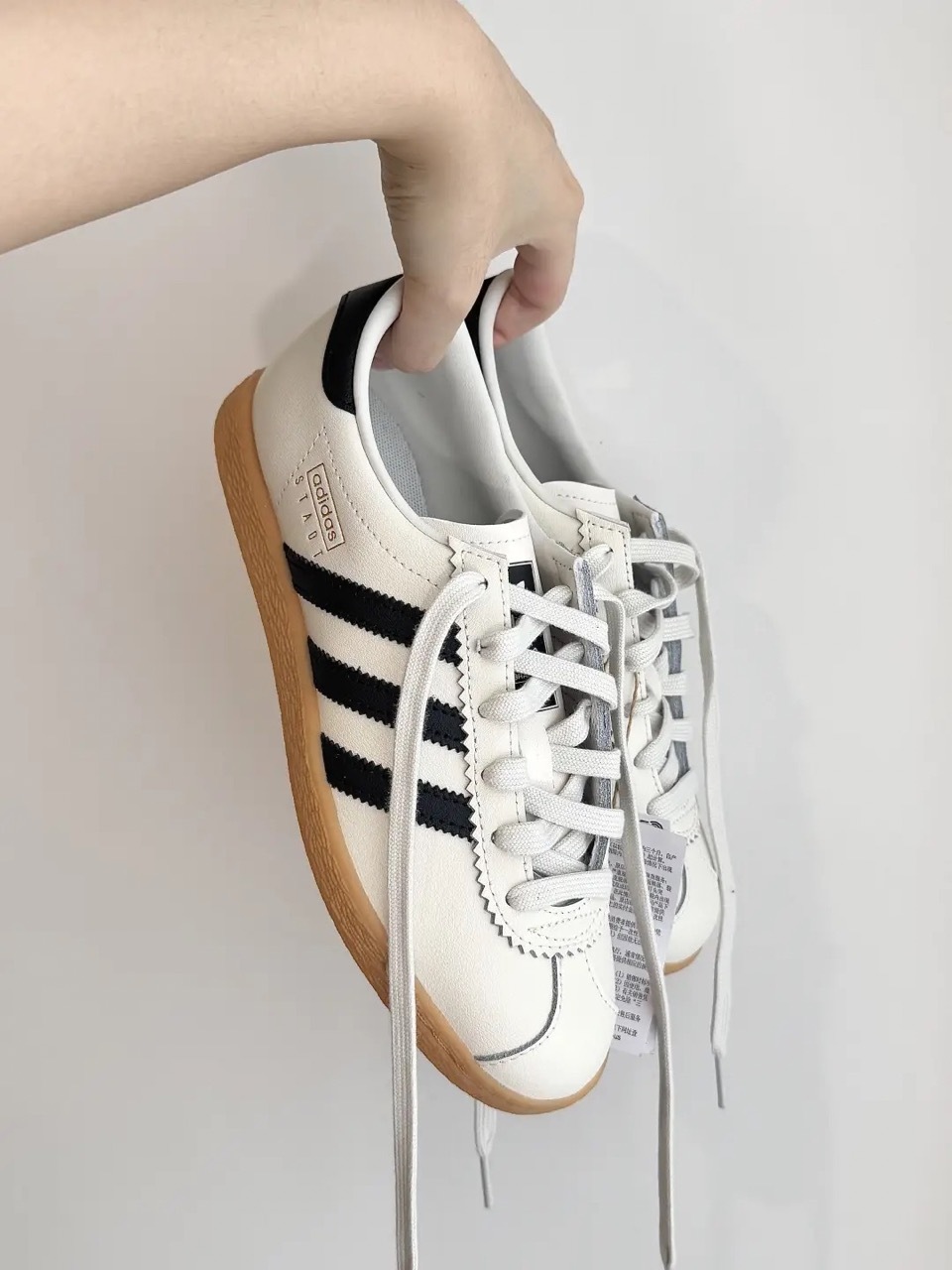 ADIDAS ORIGINALS STADT 海鹽黑 米色 米灰 奶油黑 焦糖底 男女鞋 JS4606 / 調貨