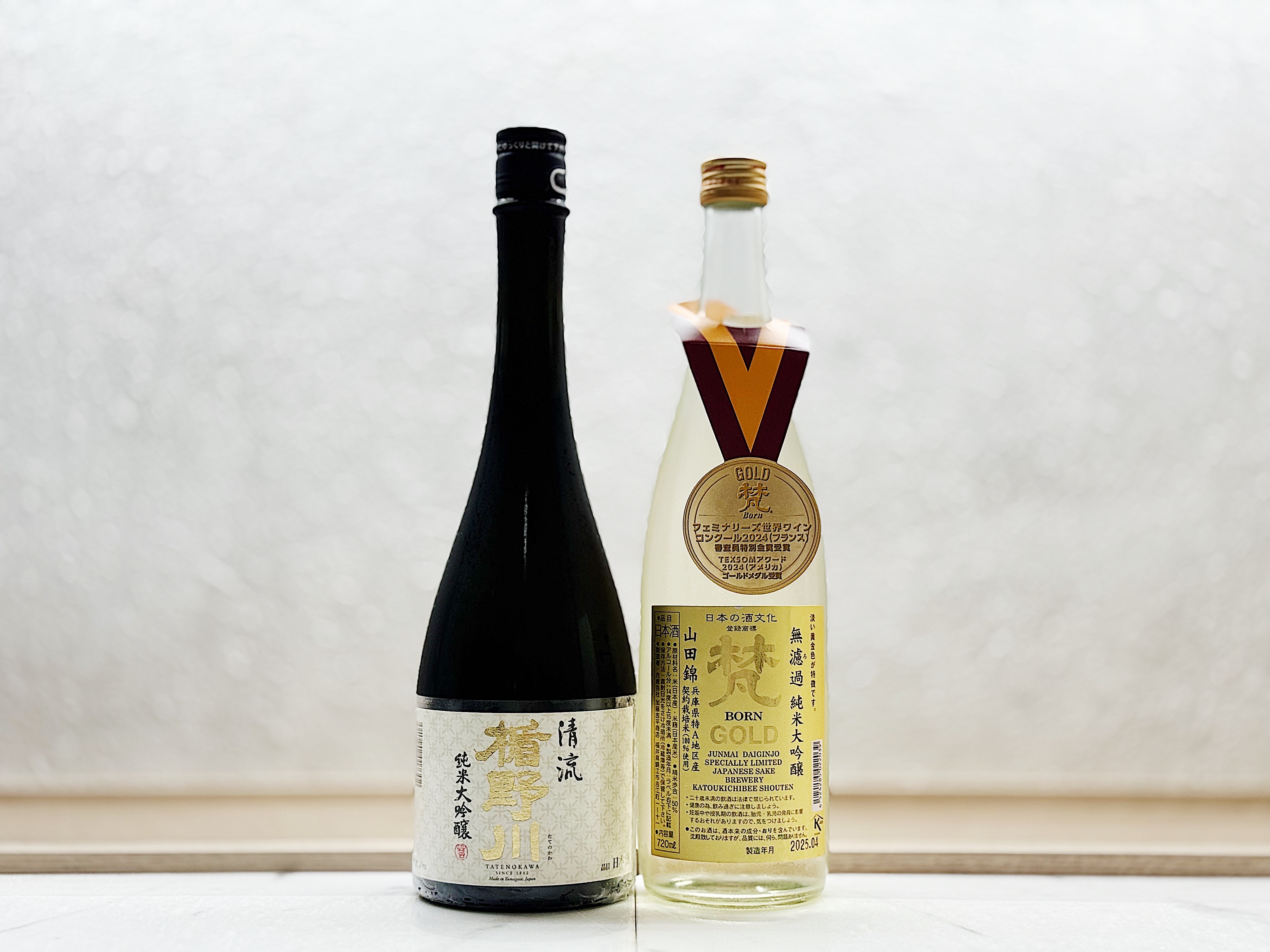 【純米大吟釀的雙重奏】山形之清冽 VS 福井之華麗