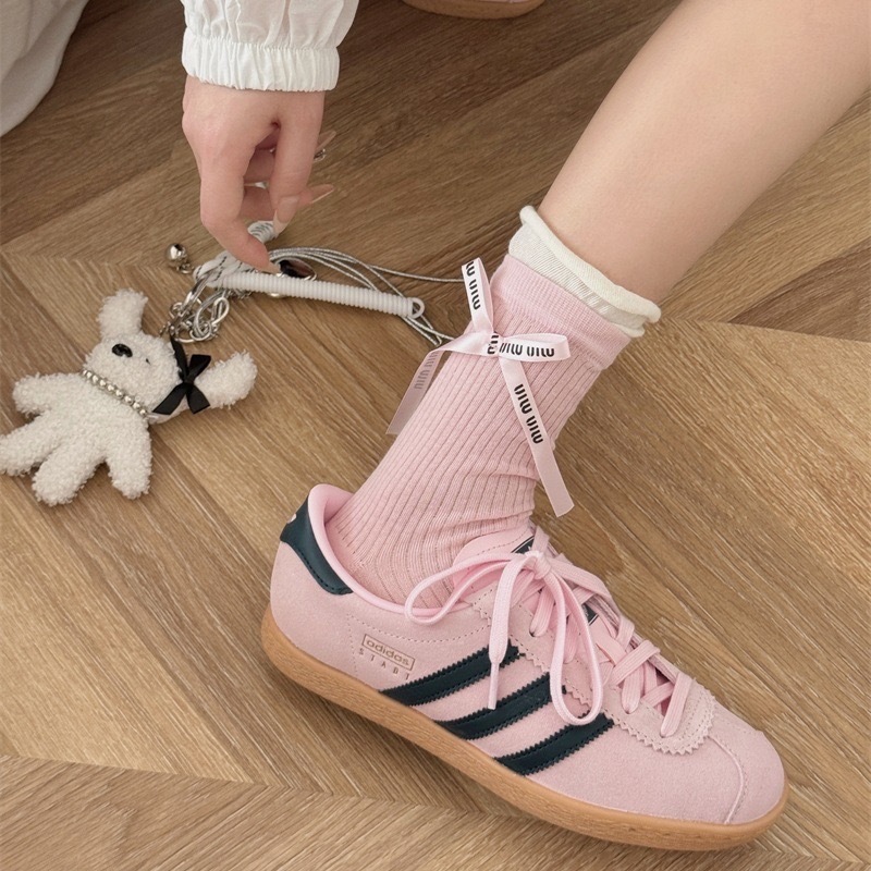 ADIDAS ORIGINALS STADT 草莓午夜藍 粉藍 淡粉 海軍藍 焦糖底 男女鞋 JR9552 / 調貨