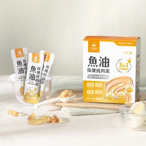 DogCatStar Fish Oil Lickable Supplements for Dogs & Cats  (6g x 20包)