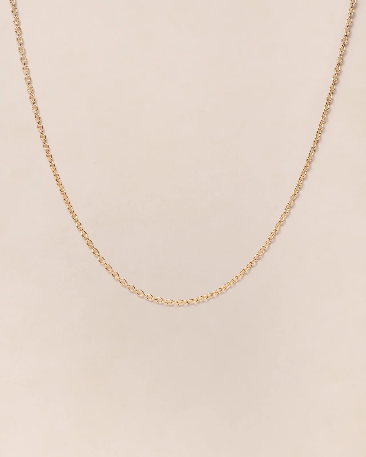 Simple Chain Necklace — 24K Gold-Plated | émoi émoi